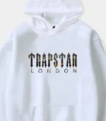 Felpa con cappuccio bianca di Trapstar London