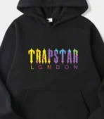 Felpa con cappuccio nera di Trapstar London