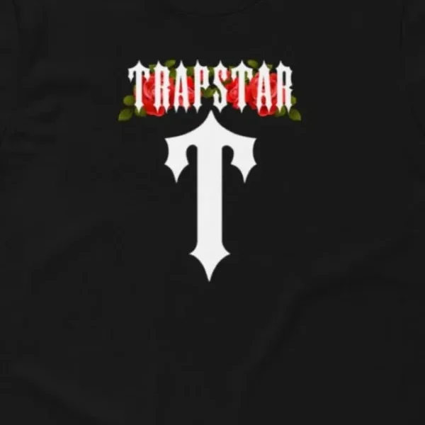 Maglietta T-For Trapstar Rose Nera